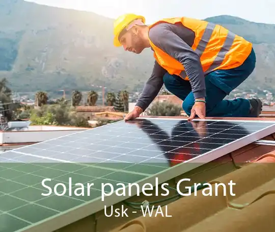 Solar panels Grant Usk - WAL