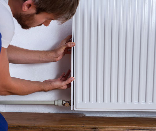 Laugharne Central Heating System Grant